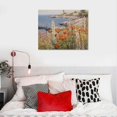 thumbnail image 4 of Nawypu Vintage Spring Summer Nature Landscape Wall Art Modern Meadow Landscape Painting Coastal Wild Flowers Posters Pictures French Country Farmhouse Field Prints Home Canvas Wall Decor Framed, 4 of 4
