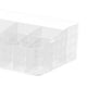 thumbnail image 4 of Caja de almacenamiento para baño, soporte para maquillaje, transparente, moderna, para escritorio Compartimento Blanco, 4 of 9