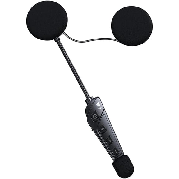 OBEST Motorcycle Bluetooth Headset, IP56 Waterproof Helmet Speakers , 500m Range Intercom for Riding Skiing