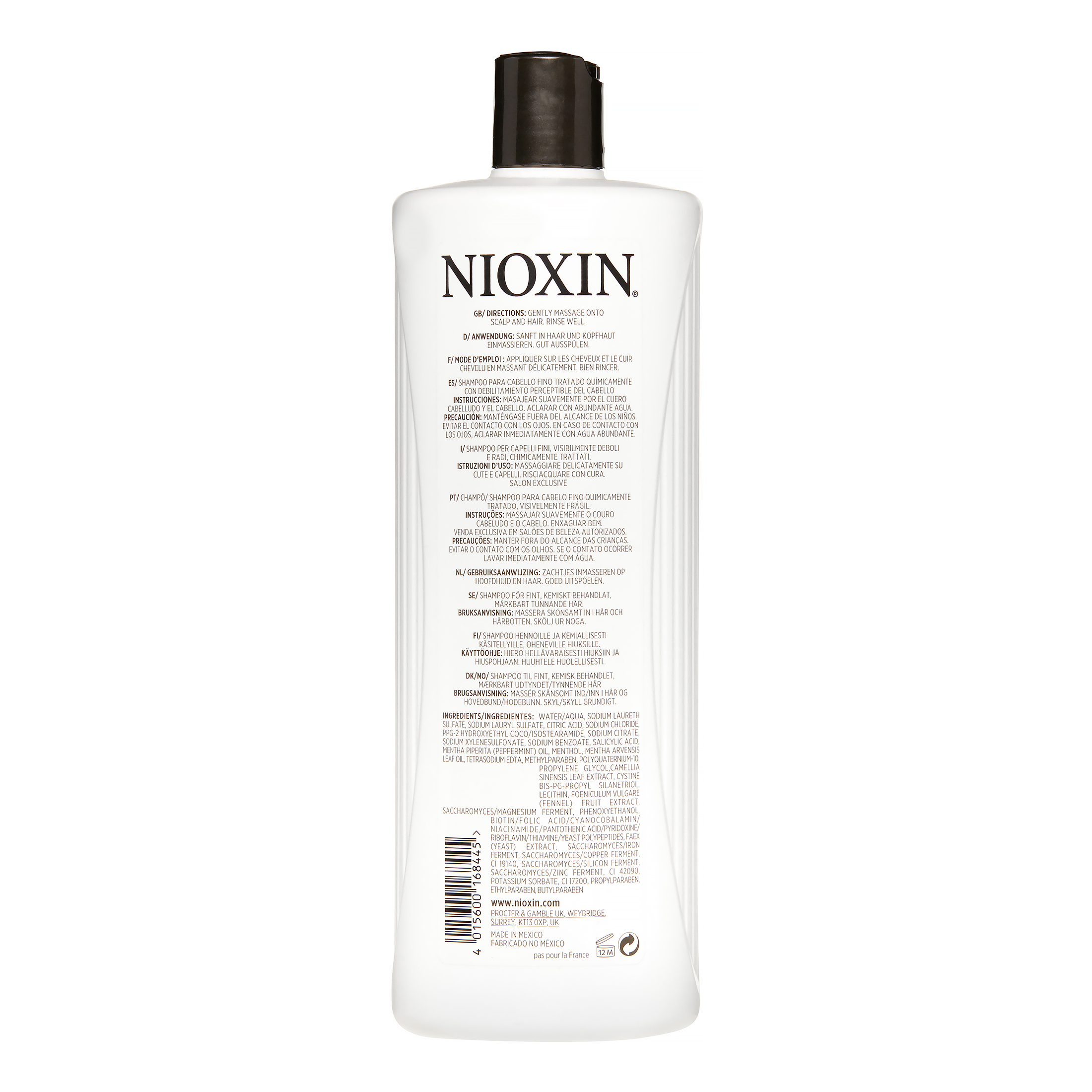 Nioxin System 4 Cleanser Shampoo 1 Liter/33.8Oz, Cyber Monday Deal! - image 4 of 4