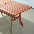 thumbnail image 7 of Vifah Malibu 5 Piece Wood Patio Dining Set, 7 of 7
