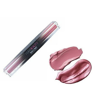 Huda Beauty Matte and Metal Liquid Eyeshadows V.I. Pink and Million Dollar Deals