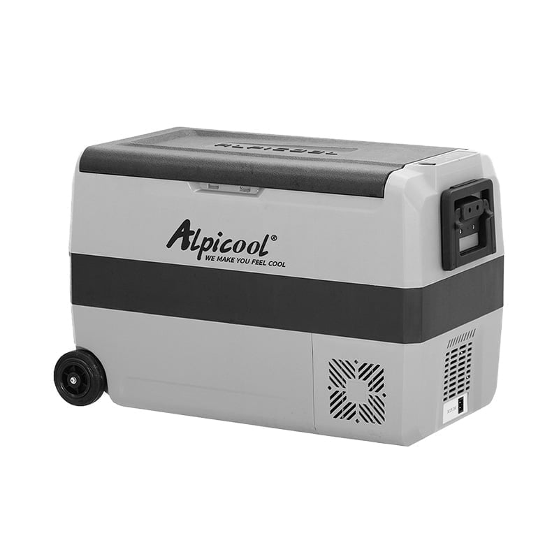 Alpicool T50 Dual Temperature Control 12 Volt Refrigerator 53 Quart Portable Car Fridge Freezer (-4°F~68°F) for Truck, RV, Boat, Camping and Travel