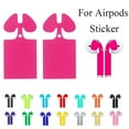 thumbnail image 5 of PVC Earbuds Decals Ultra Thin Accessories Headphone Paster Dust Guard Earphone Sticker Fine Skin Film BLACK, 5 of 8