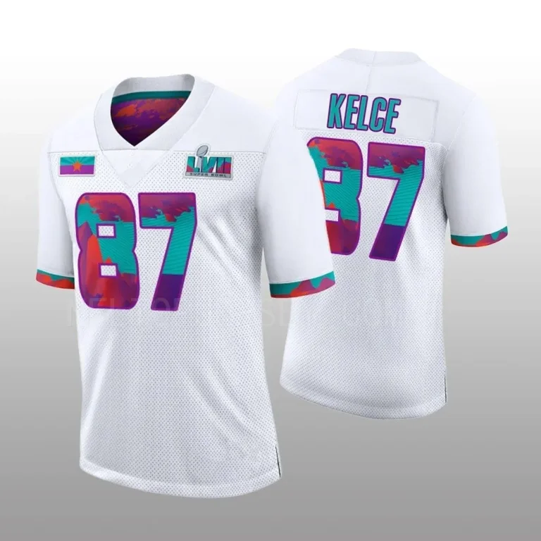 Men's Kansas City Chiefs Patrick Mahomes Nike White Super Bowl LVII Name &  Number T-Shirt
