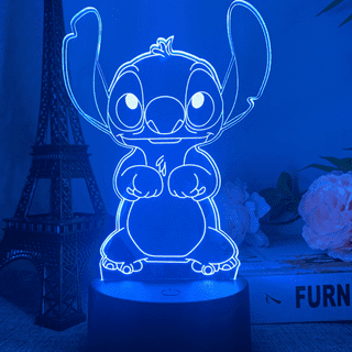 ZeHaiYlf Stitch Night lightt，3D Illusion Stitch lamp, 2 Pattern Stitch LED  Night Lamp for Room Decor…See more ZeHaiYlf Stitch Night lightt，3D Illusion