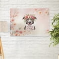 thumbnail image 2 of Happy Mother's Day Pitbull with Flower Crown and Greeting Card Horizontal Matte Canvas Poster Terrier Dog Lover Wall Art Home Decor - 13004, 2 of 5