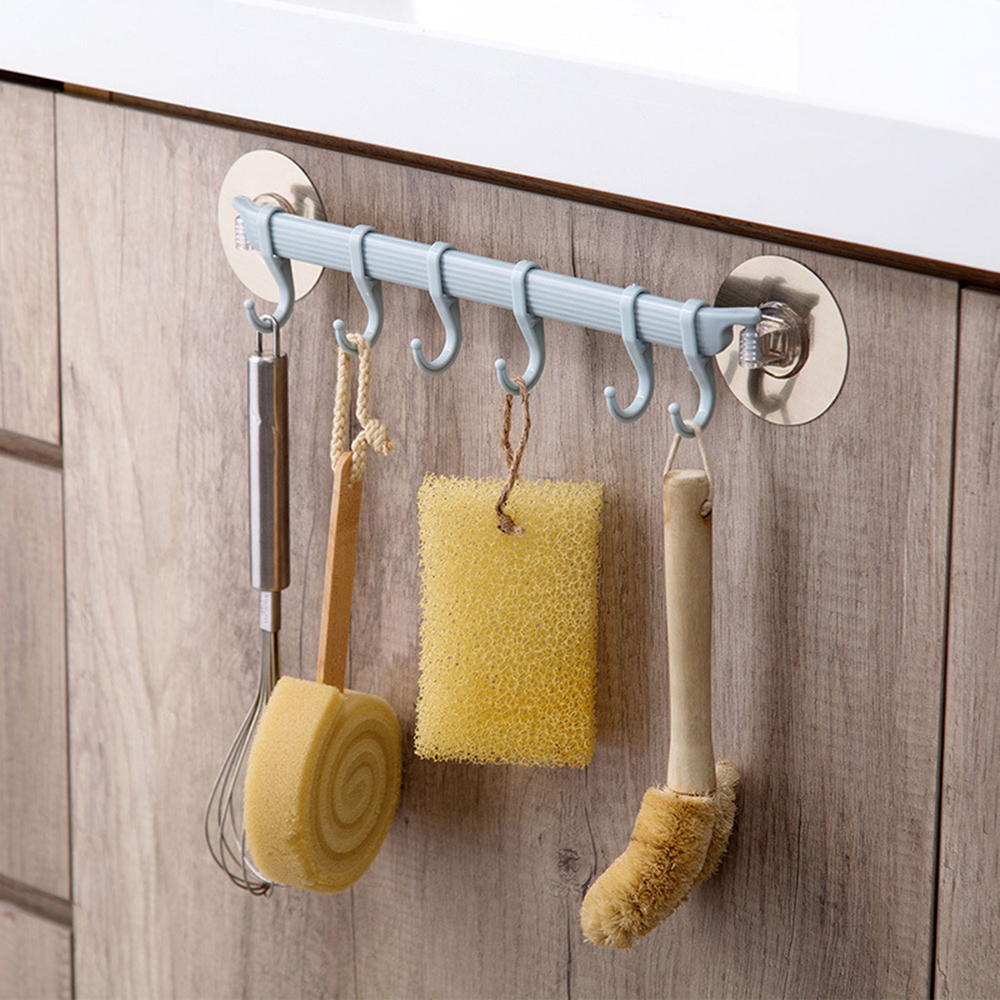 Jeobest Wall Hanging Hook Rack Kitchen Hanging Hook Storage Rack