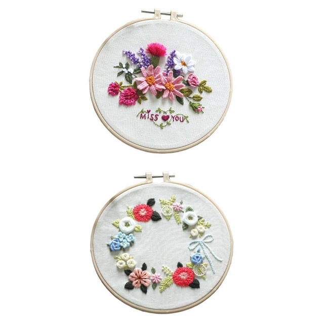 2x Kit de de flores completo de kits de para principiantes de