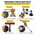 thumbnail image 3 of 89-Piece Paintless Dent Repair Kit - Golden Lifter & Glue Puller Tabs - Includes Hot Glue Gun & LED Board - For Cars & Appliances, 3 of 11