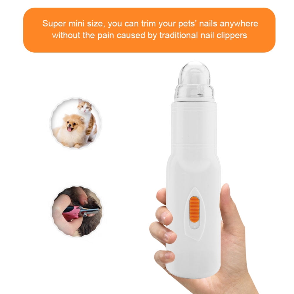 LYUMO Electric Pet Dog Cat Toe Claw Nail Grooming Trimmer ...