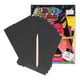 thumbnail image 2 of Papel para rascar negro 18x25 cm área para rascar bolígrafo de bambú multiusos hoja para rascar de pintura fácil 10 piezas para niños ANGGREK Otros, 2 of 8