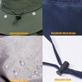 thumbnail image 5 of Sombreros de pesca para hombres y mujeres Sombrero de senderismo para hombres con cubierta de cara ancha TUNC Sencillez, 5 of 5