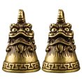 thumbnail image 1 of Miangastore Hanging Bell Golden 2Pcs 1.26X1.26X0.79In, 1 of 8