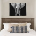 thumbnail image 4 of Zufioo Indian Elephant Print Wall Decoration Tapestry 29x37in, Indoor Outdoor Dormitory Background Decoration Wall Hanging Home Furnishings, 4 of 8