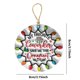 thumbnail image 3 of onlyliua ¡ ¡Ofertas Del Día Por Tiempo Limitado! 2024 Regalos Navideños Colgantes para Familiares y Compañeros Decoración Redonda para Árbol de Navidad, 3 of 7