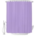 thumbnail image 2 of Violet Purple Shower Curtains for Bathroom, Farmhouse Solid Purple Color Modern Art Waterproof Fabric Shower Curtain, Decorative Bathroom Curtain for Bathtub, 36"x72" , No Hooks Included, 2 of 9
