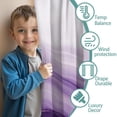 thumbnail image 3 of Blackout Kids Curtains,Purple and Gold Marble Texture Childrens Insulated Curtains Set Of 2,Bedroom Essentials,Toddler Room Decor 52x63in(132x160cm), 3 of 4