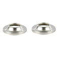 thumbnail image 2 of Bridas Redondas Lámina Metal 1" Plata Para Baño Cocina, 2 of 3