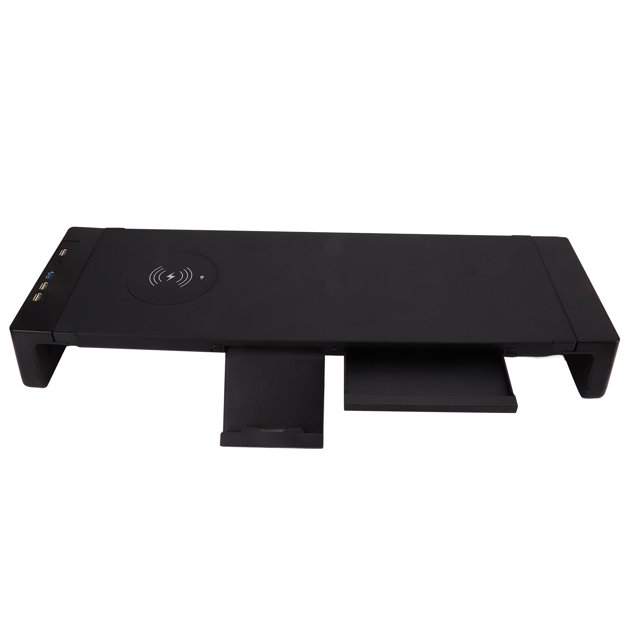 Support d'Ordinateur, Support de Moniteur d'Ordinateur USB3.0 Rehausseur de Moniteur d'Ordinateur Efficacité Maximale