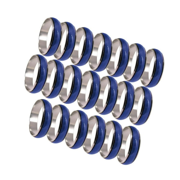 20pcs Amazing Mood Ring Emotion Feeling Color emotion ring mood ring Change Ring Jewelry Size 6-10