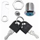 thumbnail image 3 of Silver Zinc Alloy Cam Lock Cylinder for Mailbox, Cabinet, Locker, 20mm, 3 of 5
