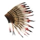 thumbnail image 1 of Tocado de plumas de jefe , diadema decorativa para carnavales, fiestas y Halloween., 1 of 8