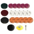 thumbnail image 3 of Bgsha Kit de Restauration de Phare de Voiture, Lumières Robustes Polir les Phares Restaurer le Lentille Nettoyant DIY Polissage, Disques de Ponçage Étanches, Tampons à Récurer Lot de 21, 3 of 9