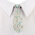 thumbnail image 1 of Rhinestone Necktie Fashion Adjustable Party Necktie Rhinestone Tie for Men Women, 1 of 10