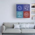 thumbnail image 2 of Canvas Wall Art - Medha Karandikar 'The Four Seasons of Life' Wall Art for Living Room, Bedroom, or Office Décor by Trademark Fine Art - 35 x 35 Inches, 2 of 4