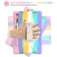 thumbnail image 4 of XYX Case for Lenovo Tab P11 Pro (2nd Gen) 2022 11.2 inch TB-138FC/TB-132FU with 360 Degree Rotating, Hand Strap, Shoulder Strap, Colourful Pink, 4 of 7
