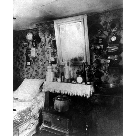 Paris Single Room C1910 Na Single Working WomanS Room Photograph C1910 By EugNe Atget Poster Print by Granger (Best Dogs For Single Working Woman)