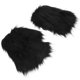 thumbnail image 5 of Un par de guantes de animales de pelo largo de piel de halloween negra, guantes de animales de pelo largo, guantes de animales guantes de invierno., 5 of 5