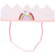 thumbnail image 2 of adorable gorro de cumpleaños para bebé, corona de arcoíris, diadema para fiesta, accesorio para fotos., 2 of 7