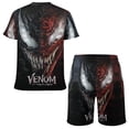 thumbnail image 2 of Venom Boys T-Shirt And Shorts Outfit Set Athletic Short Sleeve Tee Mesh Shorts Set for Kids, 2 of 8