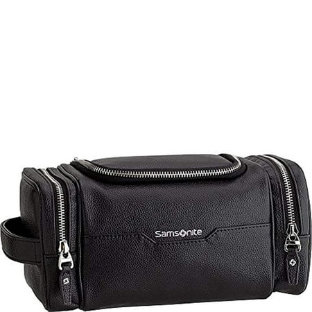 Samsonite- Leather Travel Accessories Dusk U-Zip Travel Kit
