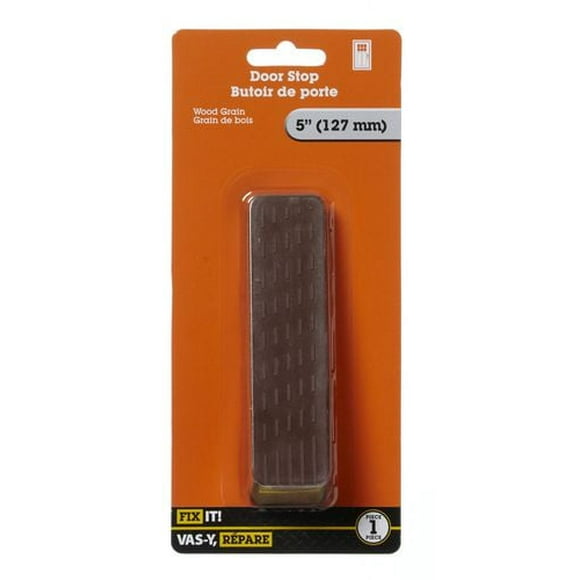 5" Wood Grain Door Stop 1 Piece