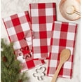 thumbnail image 4 of DII Buffalo Check Dishtowel Set 3 Piece, 4 of 5