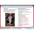 2024 MLB Topps Chrome Update Series Baseball Mega Box!