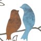 thumbnail image 3 of Creative Metal Wall Art, Collection Ornament Craft Birds On The Branch Wall Silhouette For Decorations Garden Party Bar Living Room Baoblaze Arte de pared de hierro, 3 of 7