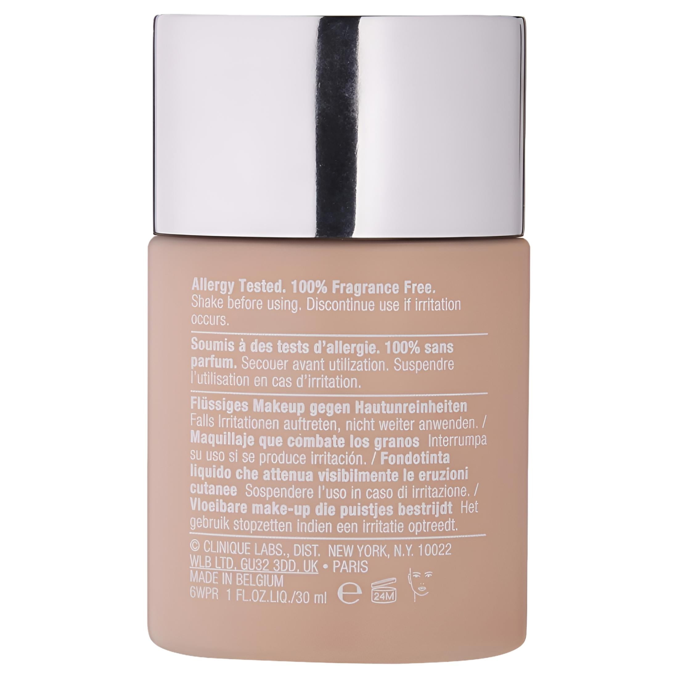 Clinique Acne Solutions Liquid Makeup , Fresh Alabaster 1 oz