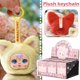thumbnail image 2 of Lindo llavero de peluche de caramelo, caja ciega, decoración para llaves de coche, bolso escolar, muñeco colgante, pequeño regalo, 2 of 7