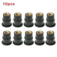 thumbnail image 4 of 10Pcs M5 Rubber Nuts Motorcycle Windscreen Bolts Screws Nut Fastener, 4 of 6