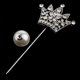 thumbnail image 4 of Multicolor Broche Pin de de Articiosos Ornamento de solapa Accesorios de Moda Femenina Blanco plateado Salvador Broche de solapa, 4 of 10