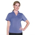 thumbnail image 1 of Monterey Club Women's Signature Pique Solid Golf Polo Shirt #2054, 1 of 2