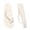 A-White129, variant on Bibifish Womens Flip Flops Solid Wedge Heel Rubber Thong Sandals Lightweight Casual Summer Beach Slippers