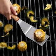 Bundlepro Metal Spatula for Cast Iron Skillet,Stainless Steel Turner Flipper for Smash Grill