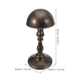 thumbnail image 2 of NICEXMAS Golden Metal Hat Display Stand for Tabletop Elegant Western Desk Decor Hat Organizer, 2 of 6