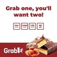 thumbnail image 3 of Grab1 Sugar Free Protein Bars, Caramel Deluxe (3 Pack- 12 Bars) | Delicious and Nutritious | Low Calorie | Only 1g Sugar, 3 of 7