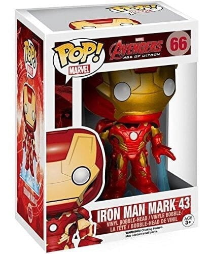 66 Iron Man Mark 43 - Marvel - Avengers Age Of Ultron Funko POP
